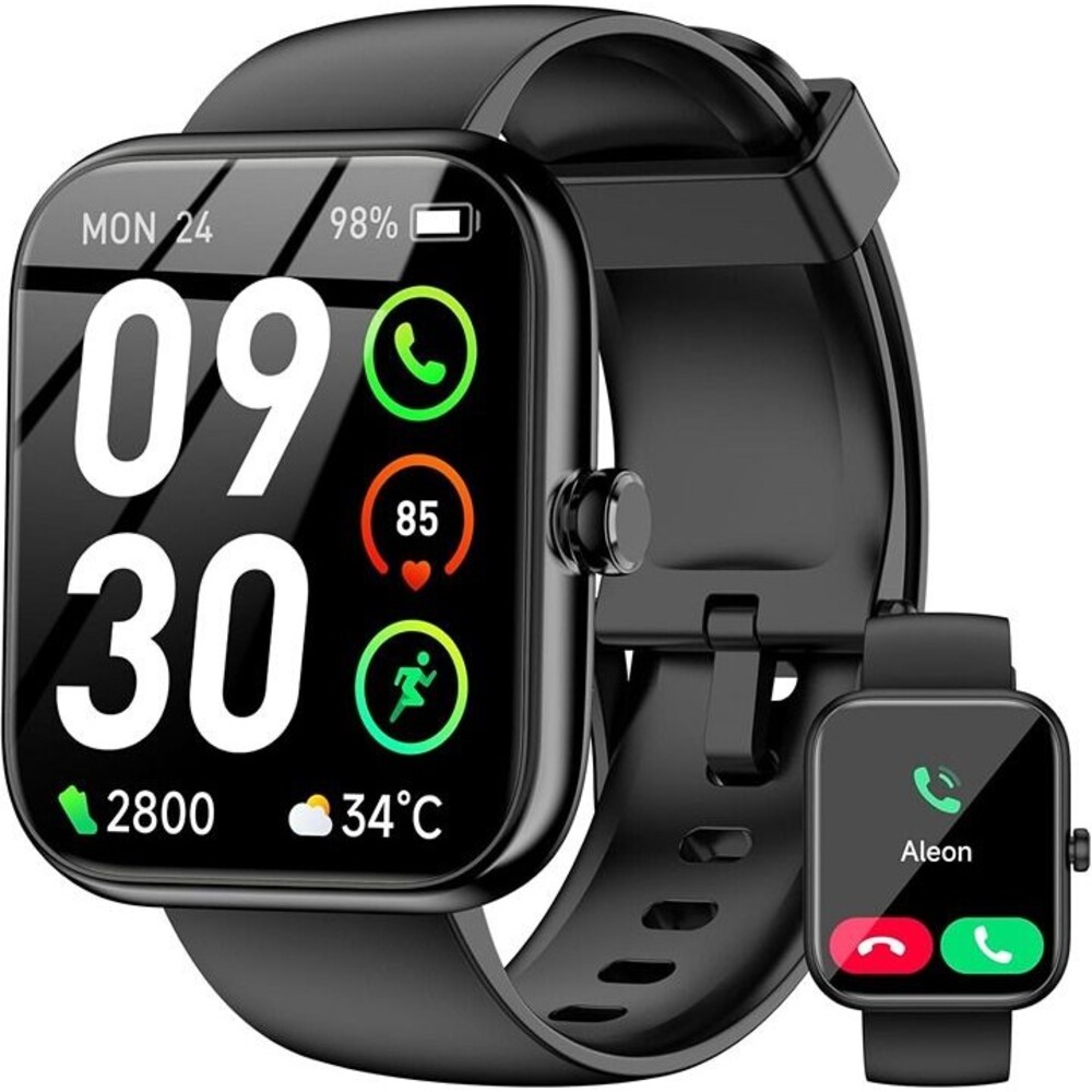 New Smart Watch with Alexa Built-in, 1.83" HD Touchscreen Fitness Tracker